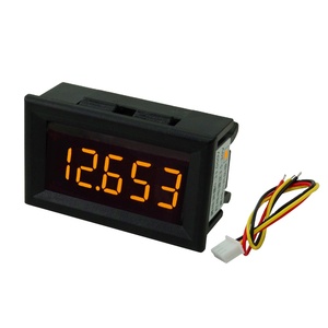 RD <span class=keywords><strong>0</strong></span>.36 "Jaune À <span class=keywords><strong>5</strong></span> Chiffres 3 Fils <span class=keywords><strong>0</strong></span>-33V Numérique Dc Voltmètre Voltimètre - Product Image 1