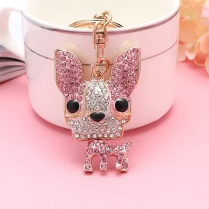 2026 HOT Dog Keychain Gold 3D Sparkling Charm Rhinestones Crystal Metal Earth Day <b>Bottle</b> <b>Opener</b> <b>Key</b> <b>Ring</b> Bling Accessory - Product Image 2
