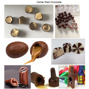 YUCHO Real Factory One Shot Chocolate Bar Mold Depositor <strong>Machine</strong> 3D Chocolate Moulding Depositing Making <strong>Machine</strong> - Product Image 2