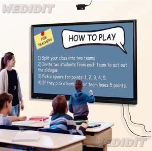 WEDIDIT FT8 HD scheda digitale interattiva intelligente per l'insegnamento e la formazione di penna-dito Touch attrezzature didattiche - Product Image 2