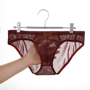 Caleçons pour hommes en polyester et élasthanne, respirants, tricotés, écologiques, à séchage rapide, <span class=keywords><strong>taille</strong></span> basse, multicolores, avec grande poche bombée, vente en gros, prêts à expédier - Product Image 2