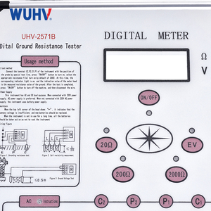 Probador de resistencia de resistividad del suelo, gran oferta, para voltaje, probador de resistencia a tierra, 2, 2, 2 - Product Image 5