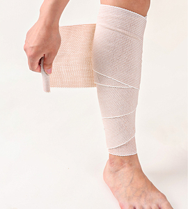 BLUENJOY <span class=keywords><strong>Bandage</strong></span> élastique de qualité supérieure à fermeture automatique <span class=keywords><strong>pour</strong></span> chevilles, genoux, cuisses et torse auto-adhésif emballé individuellement OEM - Product Image 5