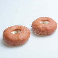 Friandises pour chiens en cuir brut sur mesure pour commande en gros OEM : pâte de canard et beignets en cuir brut, friandises à mâcher en cuir brut pour le nettoyage des dents