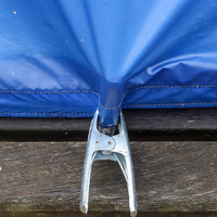 Grand tissu de couverture de terrain de sports de plein air couleur et taille personnalisées revêtement de sol protecteur bâche imperméable