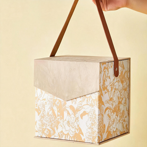 Caja de Flores de Lujo Sostenible con Certificación FSC |   Empaque Ecológico para Regalos Florales - Product Image 4