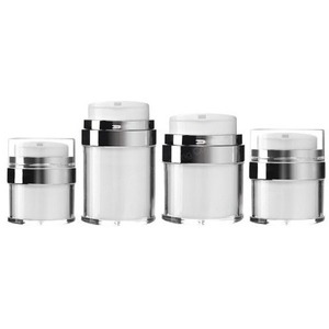 Pot cosmétique sous vide en acrylique 100g 50g 30g 15g pour crème hydratante visage – Format voyage - Product Image 1