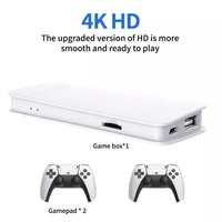 Consola de Juegos Retro de 64 GB con Memoria, Control Inalámbrico Dual de 2.4 g, Salida HD, Compatible con PS1/FC/MAME, 20000 Juegos