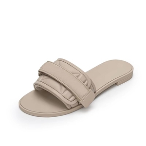 Sandalias Planas Negras de Moda y Pantuflas de Lujo para Mujer de Marca de Diseñador al por Mayor - Product Image 4