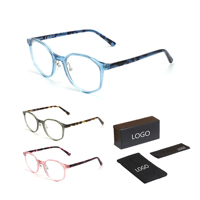 2025 nouveau à la mode nouveau Anti lumière bleue bloquant les femmes lunettes cadre italie Design Vintage acétate optique lunettes cadres