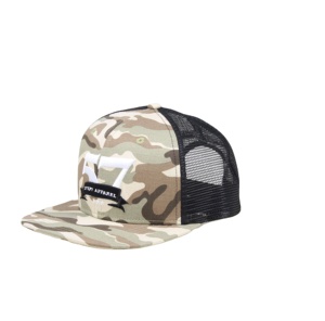 Casquette Trucker Richardson 112 en Maille avec Logo en Cuir Camouflage et Patch, 6 Panneaux, Personnalisée pour Hommes, Vente en Gros Direct Usine - Product Image 1