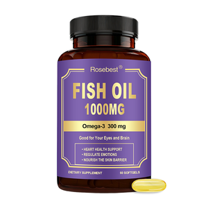 Cápsulas <span class=keywords><strong>de</strong></span> <span class=keywords><strong>Aceite</strong></span> <span class=keywords><strong>de</strong></span> Pescado Omega 3 <span class=keywords><strong>de</strong></span> 1000 mg, Marca Privada OEM, Certificado GMP, Suplemento para la Salud del Corazón y Antioxidante, Fabricante - Product Image 1