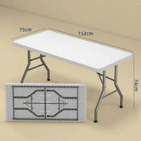 Table pliante facile à transporter pour le camping et les pique-niques en plein air