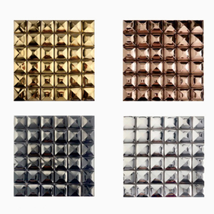 Phật sơn nhà máy Bạc vật liệu màu đen gạch trong vỏ và dính Gạch <span class=keywords><strong>Mosaic</strong></span> - Product Image 1