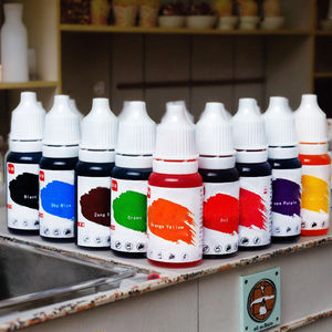 Peinture <span class=keywords><strong>pour</strong></span> aérographe de qualité alimentaire, ensemble de colorants en <span class=keywords><strong>spray</strong></span> à alimentation par gravité <span class=keywords><strong>pour</strong></span> la décoration de gâteaux et de biscuits - Product Image 1