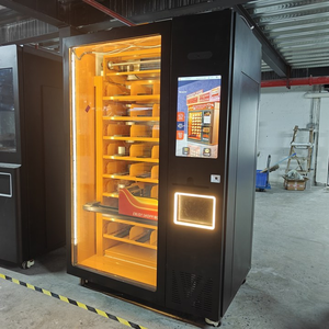 Machine de fabrication de pizzas rapide en libre-service pour l'extérieur, entièrement automatique, avec chauffage intégré, gestion basée sur le cloud SDK - Product Image 2