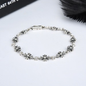 Bracelet unisexe Crowe Heart Vintage en fer et pierre naturelle, tendance, classique, exquis, cadeau idéal pour les amoureux - Product Image 2
