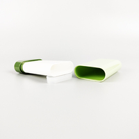 RUIPACK Nouveauté 20g Contenant de stick déodorant plat en plastique à remplissage par le bas, Contenant de stick solaire, Flacon anti-transpirant