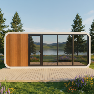 Cabane de glamping <span class=keywords><strong>Apple</strong></span> Pod, suite préfabriquée design <span class=keywords><strong>pour</strong></span> complexes hôteliers, camps pittoresques, parcs de tourisme écologique et locations de vacances de luxe - Product Image 1