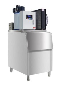 中小型不锈钢商用食堂制冰机大容量自动碎冰颗粒制冰机 - Product Image 2