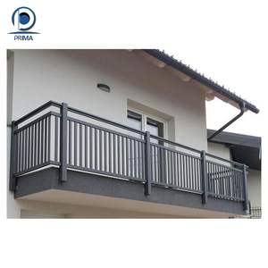 Barandilla de Vidrio Optima para Terraza, Escalera, Balaustrada, Canal en U, Valla, Barandillas de Vidrio de Aluminio, Pasamanos Duradero para Exteriores - Product Image 4