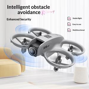 Nieuwe Plastic UAV 4K Lange Vluchttijd Professioneel Luchtvaartuig X18 Afstandsbediening Vliegtuig Somatosensorische Besturing Ultra Breed Low - Product Image 3