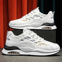 Chaussures de sport décontractées pour hommes, style classique simple, respirantes, en maille, confortables, pour le campus et la course, prix de gros