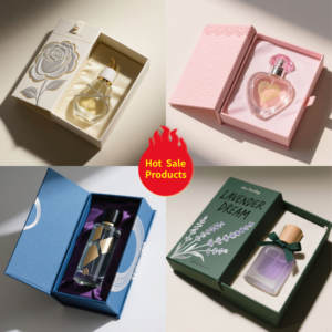 Set di scatole di profumo di carta rettangolare personalizzato per cassetto impilabile <span class=keywords><strong>solo</strong></span> contenitore per cassetto sacchetto per regalo per confezione di cassettiere - Product Image 3