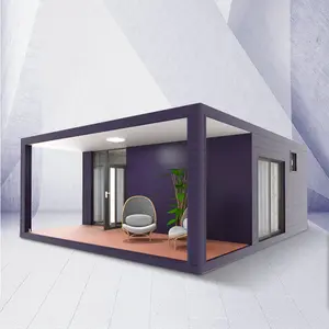 Lusso moderno completamente arredato piccolo flatpack facile da montare case modulari contenitore case prefabbricate
