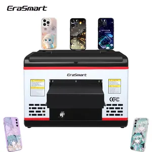 EraSmart The Newest Digital 3545 Phone Case Flatbed UV Printing Machine A3 UV Printer For Painting Printing Small Business Ideas