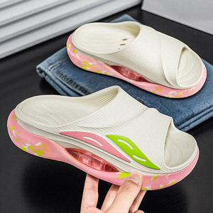 Pantuflas para <span class=keywords><strong>Hombre</strong></span>, Modernas, con Bloques de Color, Ligeras, Deportivas, Resistentes al Olor, Resistentes al Desgaste, <span class=keywords><strong>Chanclas</strong></span> Casuales de Playa - Product Image 1