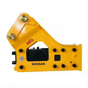 For SB70 New Model Hydraulic Breaker for Construction Mining Side Type Core Chisel Breaker Hammer for 16-21 Tons Excavators 1 - Product Image 1