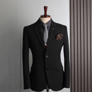 Costumes de grande taille en gros, nos saisons, décontractés, business, coupe ajustée, costumes de mariage pour hommes - Product Image 4