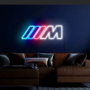 Individuelles LED-Neonschild im IIM <span class=keywords><strong>M</strong></span> Logo-Stil, personalisiertes Neonschild mit Dimmer, 5V 12V Neonschild - Product Image 2