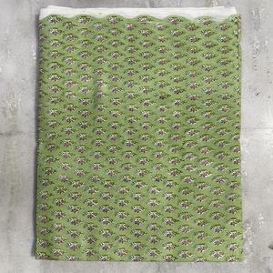 ผ้าฝ้ายเนื้อนุ่มน้ำหนักเบา พิมพ์ลายด้วยมือแบบ Sanganeri ดีไซน์ใหม่สำหรับตัดเย็บเสื้อผ้า ผลิตในอินเดีย - Product Image 2