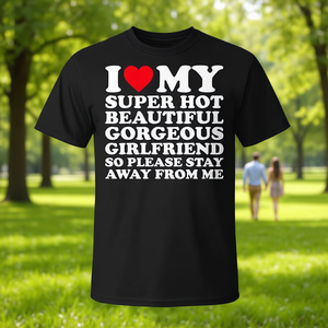 Superbe t-shirt pour petite amie, élégant et tendance, un cadeau idéal pour votre bien-aimée ! - Product Image 2