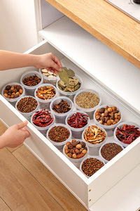 Pot hermétique pour organisateur alimentaire boîte de rangement réfrigérateur récipient alimentaire frais conservation fruits légumes cuisine boîtes scellées minimaliste - Product Image 5