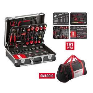 USAG - U00028001M Étui avec assortiment pour l'entretien (181 pièces) et sac souple DUCATI - EAN 8001150000317 BAGS - Product Image 1