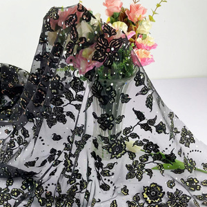 Ladies 'New Nylon + Spandex Kim Loại Lưới Đổ Xô Sao Sexy DIY Ăn Mặc Vải Trang Phục Vải Khiêu Vũ Mặc Halloween Thiết Kế - Product Image 1