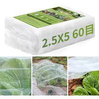 Filet anti-insectes de haute qualité pour les vignobles, les fermes agricoles et les serres, filet ultra-fin contre les thrips et les mouches blanches