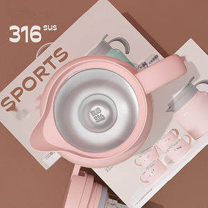 316 <span class=keywords><strong>carafe</strong></span> à café thermique en acier inoxydable Double paroi pot sous vide flacon théière filtre à <span class=keywords><strong>eau</strong></span> amovible gobelets en acier isolés - Product Image 3