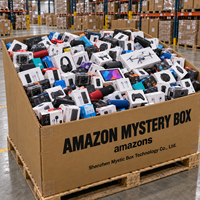 Boîte Mystère 2026 : Retours Électroniques Clients, Sonnette Intelligente, Caméra de Sécurité, Robot Aspirateur pour Revendeurs Amazon en Gros