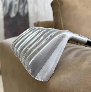 Juego <span class=keywords><strong>de</strong></span> Hierros <span class=keywords><strong>de</strong></span> <span class=keywords><strong>Golf</strong></span> Para Hombre 456789 PW Forjados Plata y Negro con Varilla <span class=keywords><strong>de</strong></span> Acero y Grip <span class=keywords><strong>de</strong></span> Goma Para Diestros - Product Image 1