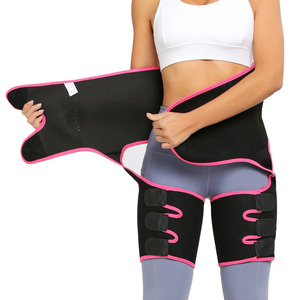 Haute qualité 3-en-1 taille cuisse formateur <span class=keywords><strong>pour</strong></span> femmes hommes jambe taille hanche protection tondeuse Fitness <span class=keywords><strong>ceinture</strong></span> brûleur de graisse grande taille - Product Image 1