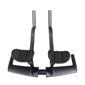 Guidon Aero Full Carbon Fiber TT HB089 pour cadre de <span class=keywords><strong>triathlon</strong></span> contre la montre, 420 mm avec extension de guidon à 51 degrés - Product Image 1