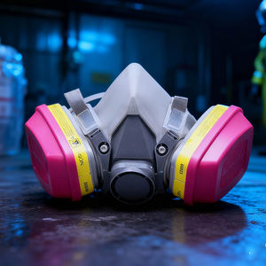 <span class=keywords><strong>Filter</strong></span> kartrid Gas asam setengah wajah 6200, penyaring masker taktis anti-racun yang dapat diganti dapat digunakan kembali - Product Image 4