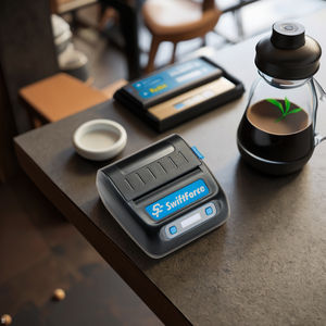 เครื่องพิมพ์ขนาดเล็กแบ<span class=keywords><strong>บ</strong></span>สองอิน58 & 80มม. แบ<span class=keywords><strong>บ</strong></span>พกพาติดฉลากและใบเสร็จ USB รองรับอาหารแพน<span class=keywords><strong>ด</strong></span>้าจาก loyverse grab สำหรับร้านค้าปลีก POS - Product Image 5