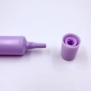 Özel D19mm 20-60ML plastik kozmetik ambalaj tüpleri PE ofset baskı ucu ağız tutkal jel ile vidalı kapak şampuan - Product Image 5
