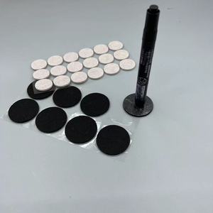 1/2mm עובי שחור עגול EVA קצף דבק מגן כרית נגד שריטות עמיד הלם אחד צד דבק סיליקון אטם מדבקה - Product Image 6