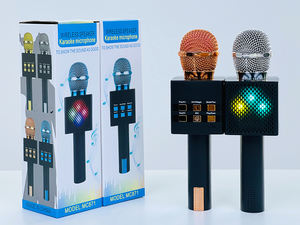 Microphone de karaoké portable de haute qualité MC871 avec haut-parleur, microphone compatible avec <span class=keywords><strong>carte</strong></span> TF - Product Image 2